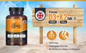 Vitamin D3 & K2 Supplement – High Potency for Bone & Immune Support - Samanta Factory