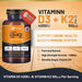 Vitamin D3 & K2 Supplement – High Potency for Bone & Immune Support - Samanta Factory