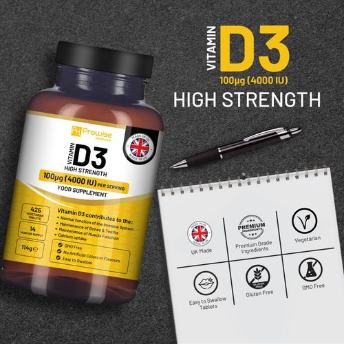 Vitamin D3 Tablets – Immune & Bone Support - Samanta Factory