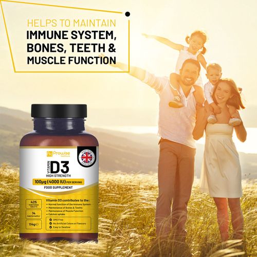 Vitamin D3 Tablets – Immune & Bone Support - Samanta Factory