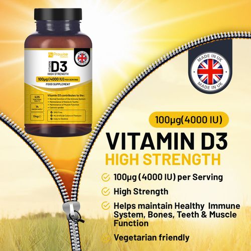 Vitamin D3 Tablets – Immune & Bone Support - Samanta Factory
