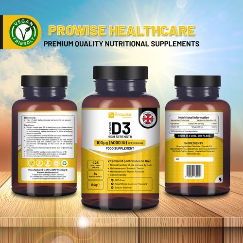 Vitamin D3 Tablets – Immune & Bone Support - Samanta Factory