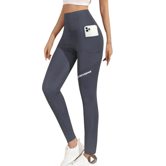 Women’s Yoga Leggings – High-Rise Fit with Pockets