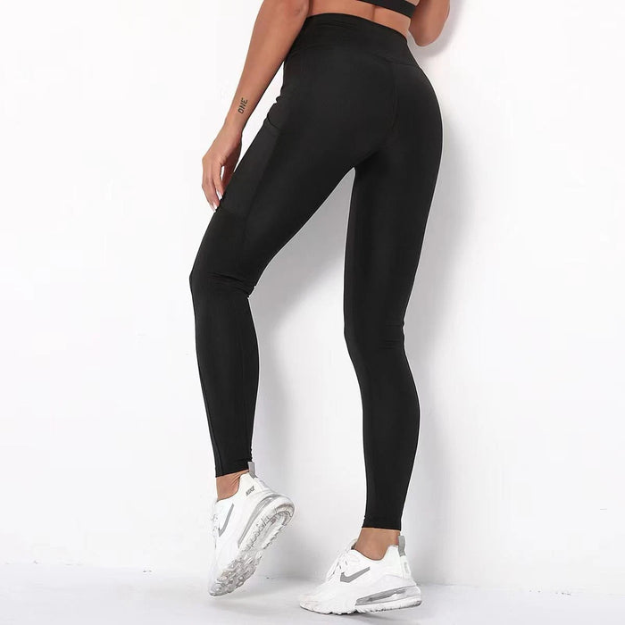 Women’s multicoloured floral high rise yoga leggings with pockets