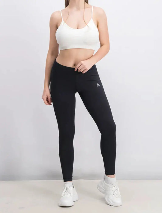 Women’s black compression workout leggings with shaping fit