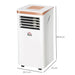 10000 BTU Portable Air Conditioner - 4-in-1 Design with LED Display - Samanta Factory