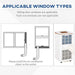 10000 BTU Portable Air Conditioner - 4-in-1 Design with LED Display - Samanta Factory