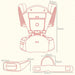 Baby Carrier - Ergonomic, Adjustable & Multifunctional - Samanta Factory