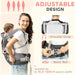 Baby Carrier - Ergonomic, Adjustable & Multifunctional - Samanta Factory