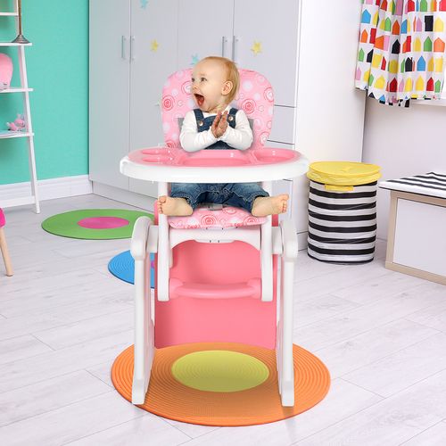3-in-1 High Chair – Adjustable & Convertible Design - Samanta Factory