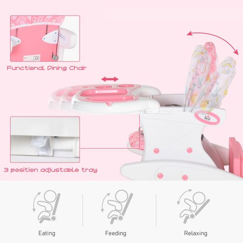 3-in-1 High Chair – Adjustable & Convertible Design - Samanta Factory