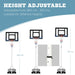 Basketball Hoop – Adjustable Height & Durable Construction - Samanta Factory