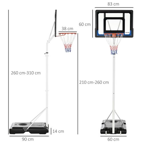 Basketball Hoop – Adjustable Height & Durable Construction - Samanta Factory