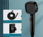 High Pressure Shower Head Water Saving 3 Modes Shower Heads Adjustable One-Key Stop Water Massage Sprayer Bathroom Accessories