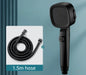 High Pressure Shower Head Water Saving 3 Modes Shower Heads Adjustable One-Key Stop Water Massage Sprayer Bathroom Accessories