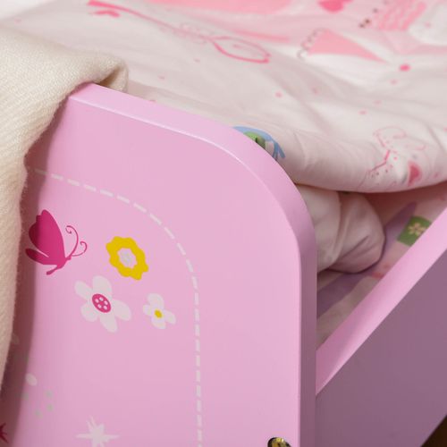 Kids Bed – Princess Castle Design with Side Rails - Samanta Factory