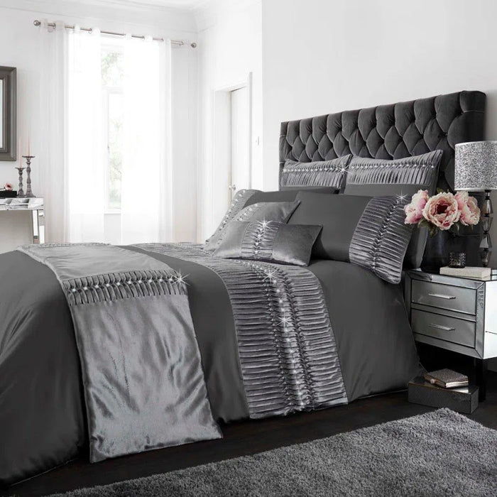 Noa No Pattern Duvet Cover Set with Pillowcases