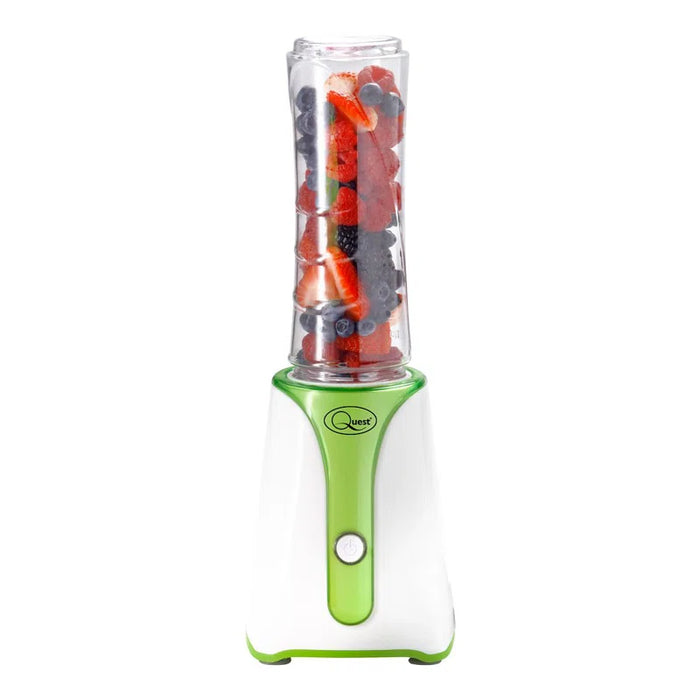 Quest personal blender with two BPA-free bottles for smoothies and shakes