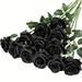 12Pcs Realistic Artificial Rose Bouquet for Weddings, Birthdays, and More for Floral Arrangements and Home Decor