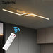 LED Line Ceiling Lamp – Sleek Modern Strip Design for Indoor Spaces - Samanta Factory