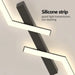 LED Line Ceiling Lamp – Sleek Modern Strip Design for Indoor Spaces - Samanta Factory