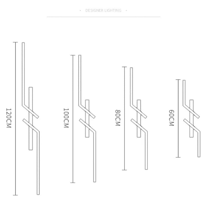 LED Line Ceiling Lamp – Sleek Modern Strip Design for Indoor Spaces - Samanta Factory