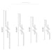 LED Line Ceiling Lamp – Sleek Modern Strip Design for Indoor Spaces - Samanta Factory