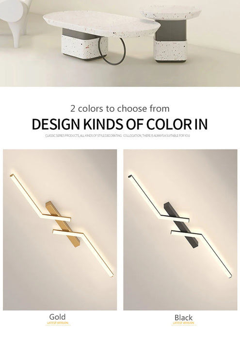 LED Line Ceiling Lamp – Sleek Modern Strip Design for Indoor Spaces - Samanta Factory