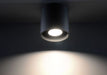 Ceiling Lamp – Modern Black Round Design with GU10 Socket - Samanta Factory