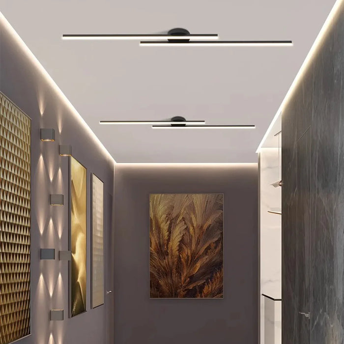 LED Ceiling Light – Dimmable Modern Fixture with Color Options - Samanta Factory