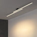 Dimmable modern LED ceiling light with adjustable color temperature for home interiors