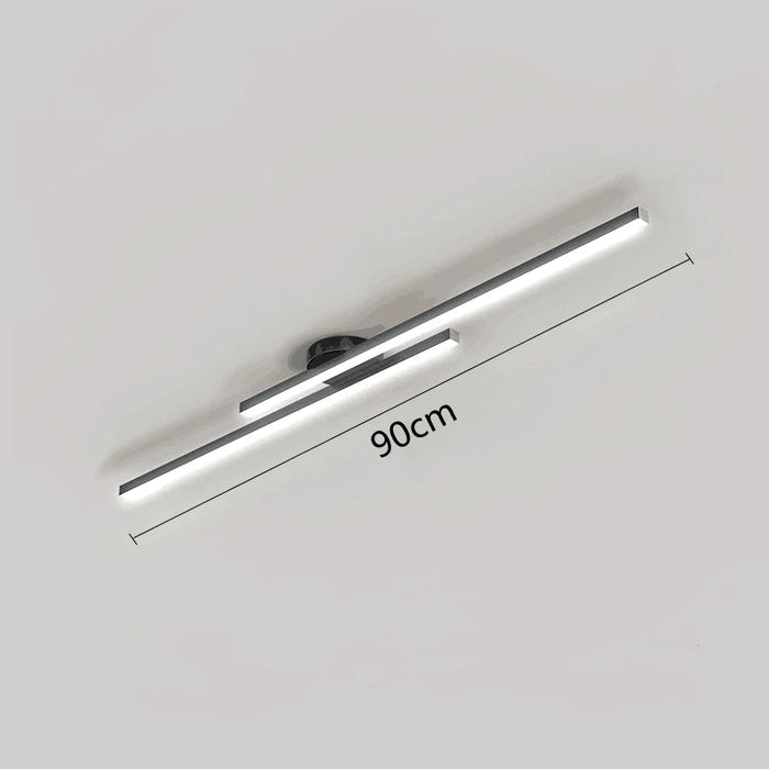 LED Ceiling Light – Dimmable Modern Fixture with Color Options - Samanta Factory
