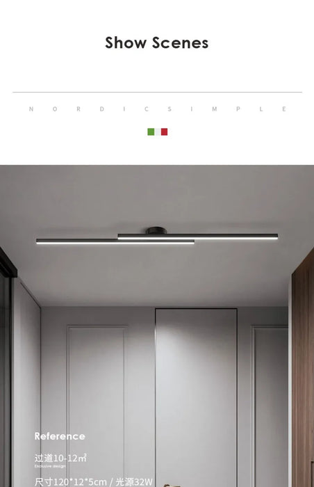LED Ceiling Light – Dimmable Modern Fixture with Color Options - Samanta Factory