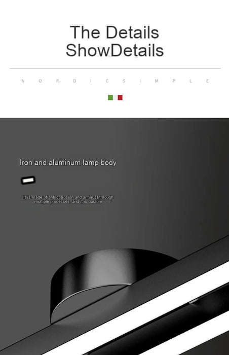 LED Ceiling Light – Dimmable Modern Fixture with Color Options - Samanta Factory
