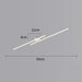 LED Ceiling Light – Dimmable Modern Fixture with Color Options - Samanta Factory