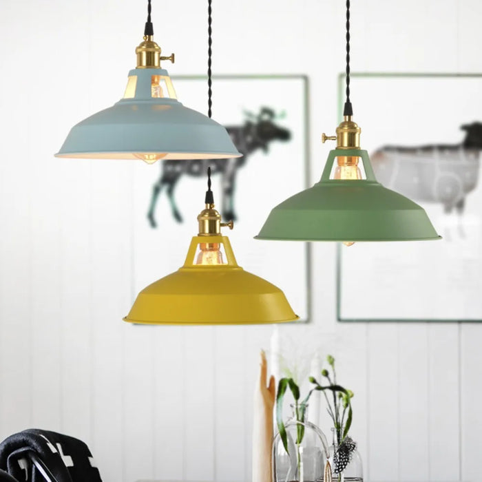 Pendant Light – Colorful Retro Design for Home and Dining Spaces - Samanta Factory