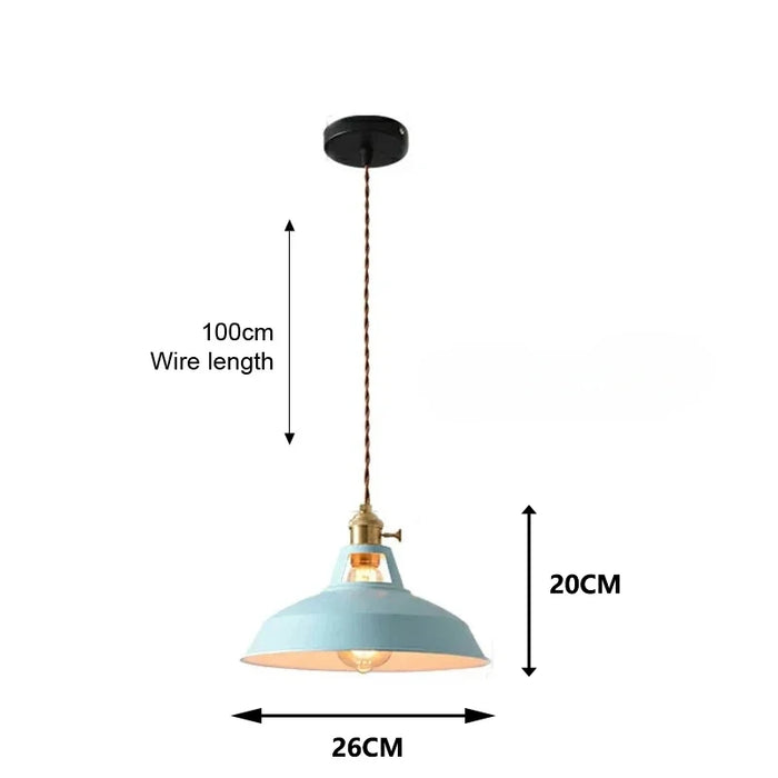 Pendant Light – Colorful Retro Design for Home and Dining Spaces - Samanta Factory
