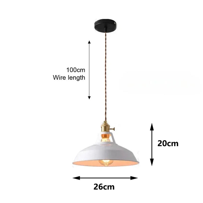 Pendant Light – Colorful Retro Design for Home and Dining Spaces - Samanta Factory