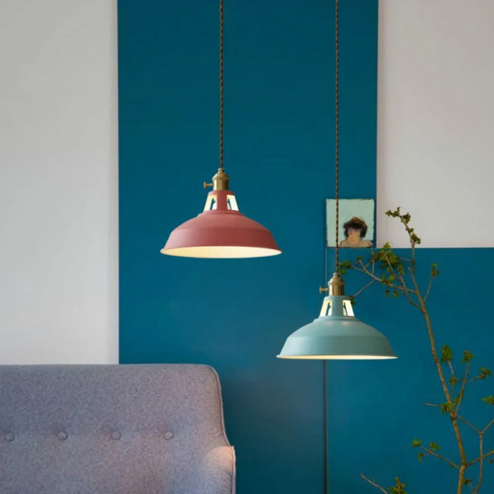 Pendant Light – Colorful Retro Design for Home and Dining Spaces - Samanta Factory