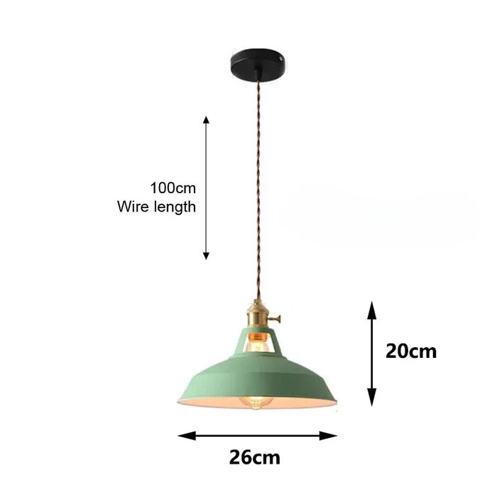Pendant Light – Colorful Retro Design for Home and Dining Spaces - Samanta Factory
