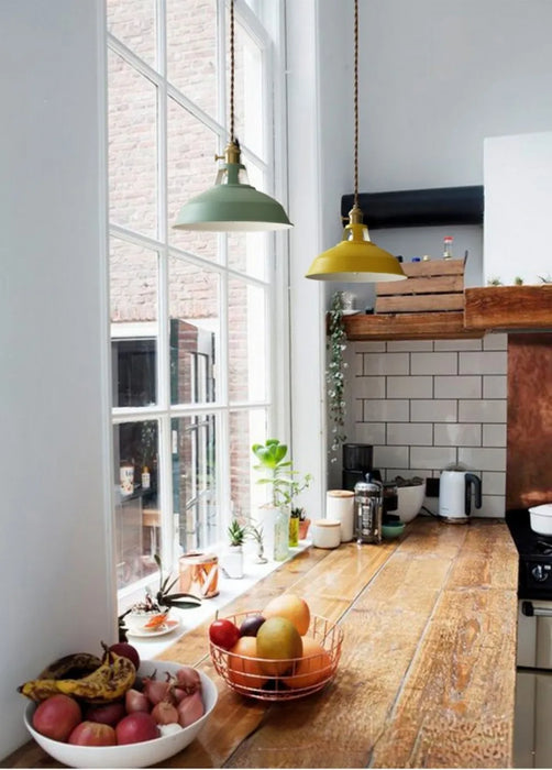Pendant Light – Colorful Retro Design for Home and Dining Spaces - Samanta Factory