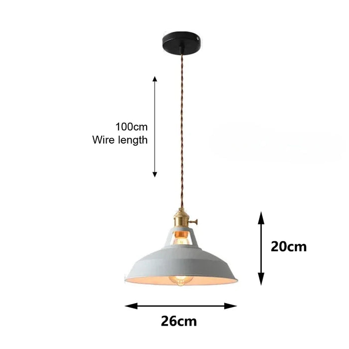 Pendant Light – Colorful Retro Design for Home and Dining Spaces - Samanta Factory