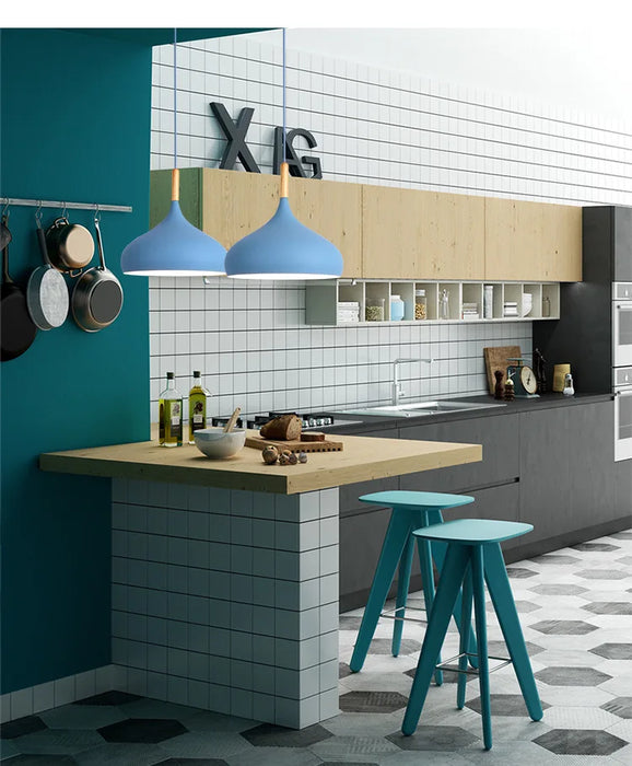 Pendant Light – Colorful Retro Design for Home and Dining Spaces - Samanta Factory