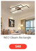 Ceiling Chandelier – Smart Home Integration with Alexa Control - Samanta Factory