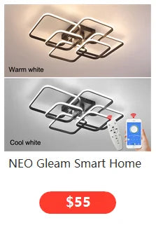 Ceiling Chandelier – Smart Home Integration with Alexa Control - Samanta Factory