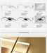 Ceiling Chandelier – Smart Home Integration with Alexa Control - Samanta Factory