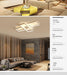 Ceiling Chandelier – Smart Home Integration with Alexa Control - Samanta Factory