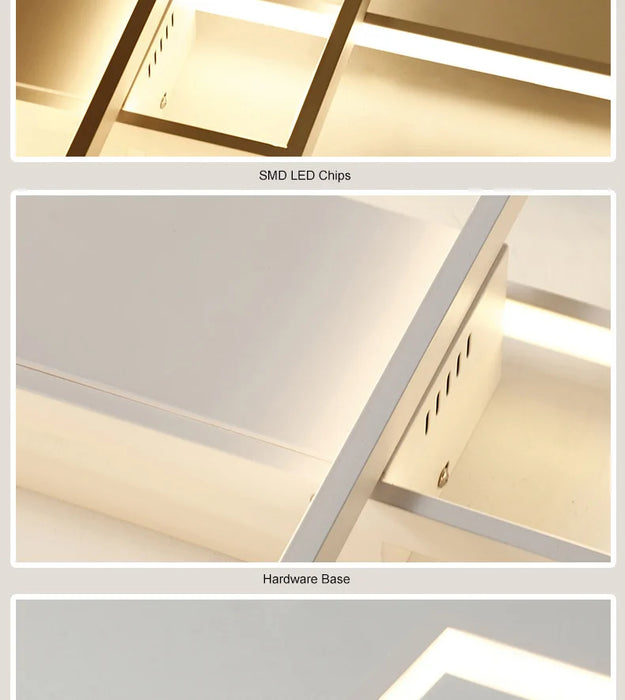 Ceiling Chandelier – Smart Home Integration with Alexa Control - Samanta Factory