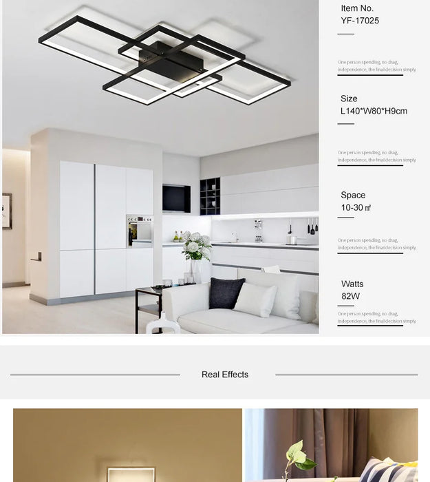 Ceiling Chandelier – Smart Home Integration with Alexa Control - Samanta Factory