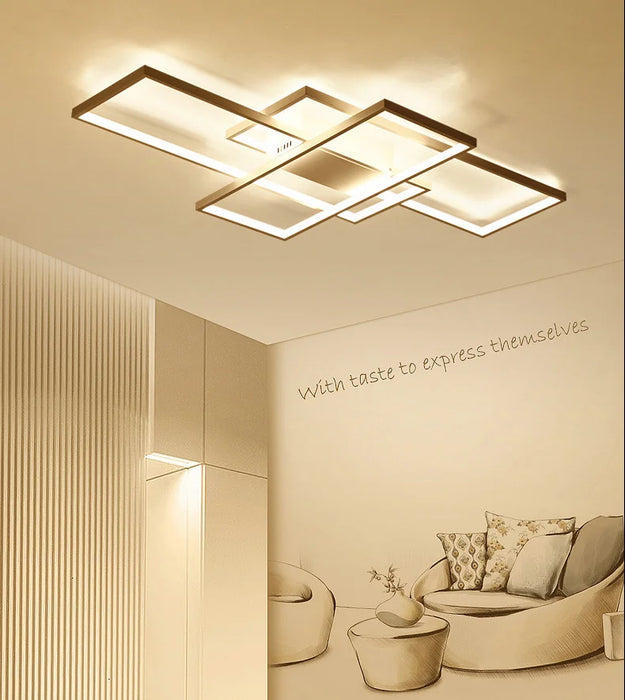 Ceiling Chandelier – Smart Home Integration with Alexa Control - Samanta Factory
